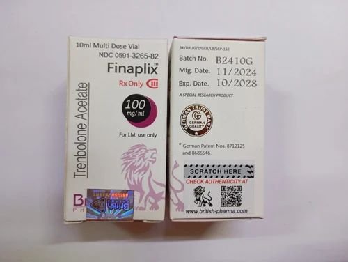 British Pharma Steroids - FINAPLIX-100 INJ 10ML (TRENBOLONE ACETATE) Trader - Retailer from Nagpur