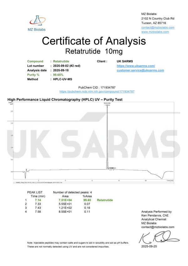Buy Retatrutide in the UK | Pure Weight Loss Peptide
