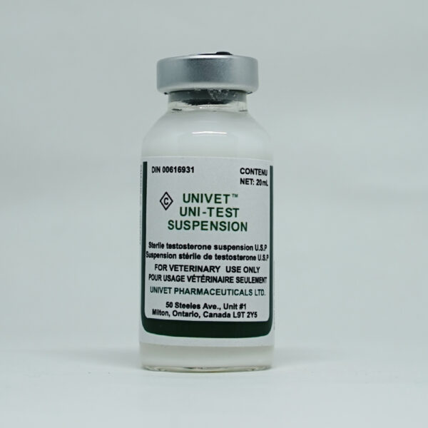 Testosterone Suspension 100mg/20ml - Univet